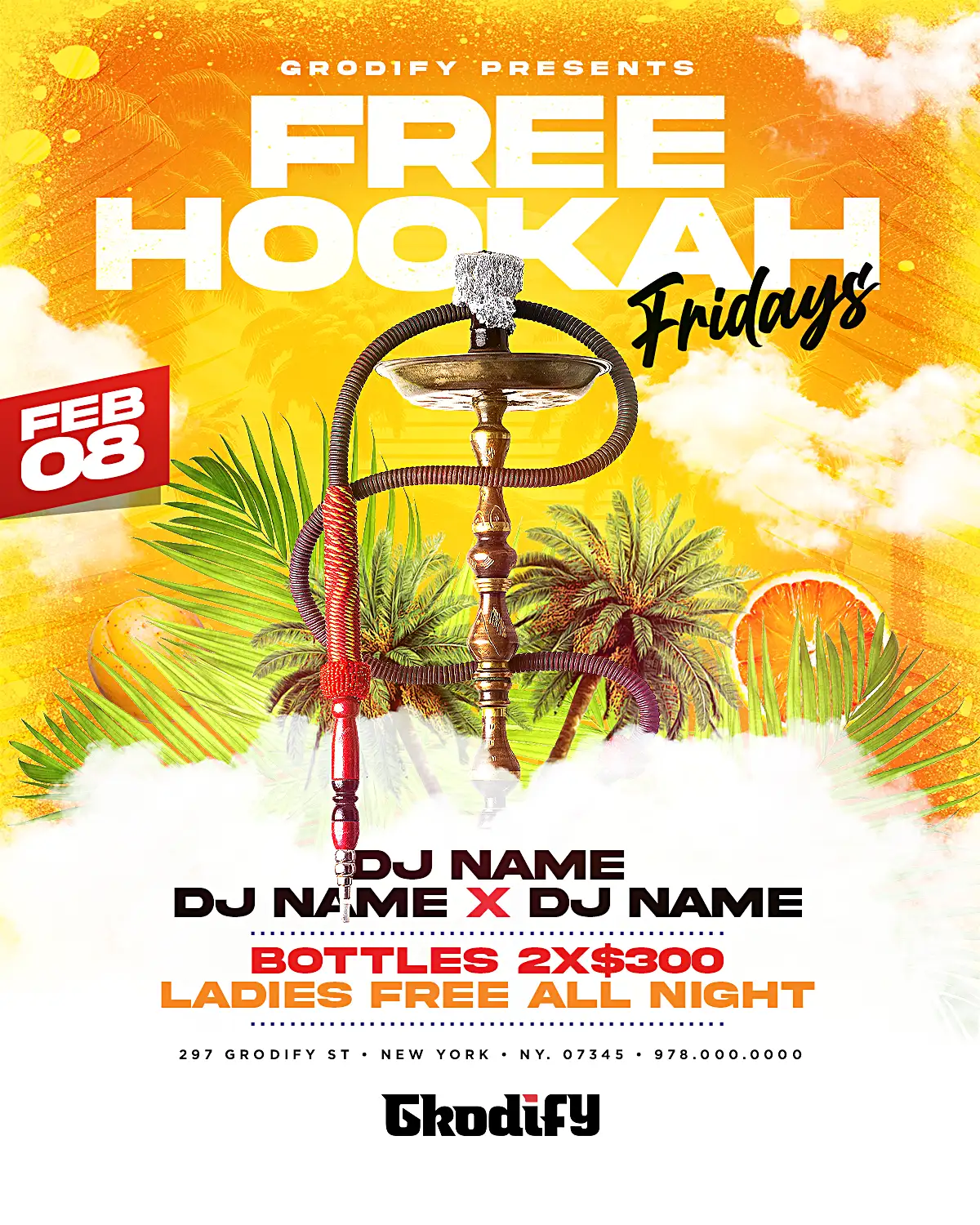 Free Hookah Fridays